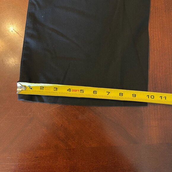 Gap Womens Black Straight Fit Stretch‎ Pants Size 4 Ankle - Picture 8 of 10